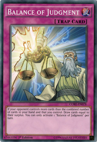 Balance of Judgment [CORE-EN078] Common | Card Merchant Takapuna