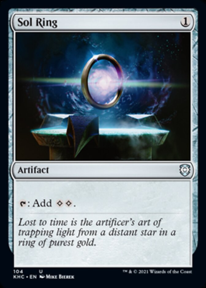 Sol Ring [Kaldheim Commander] | Card Merchant Takapuna