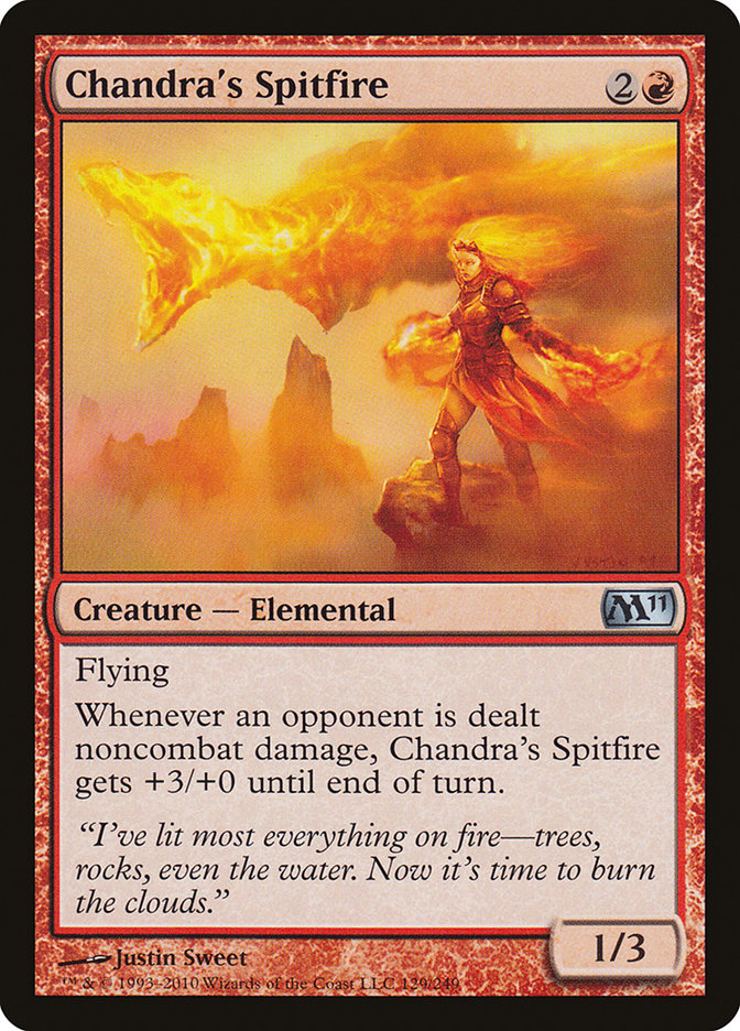 Chandra's Spitfire [Magic 2011] | Card Merchant Takapuna