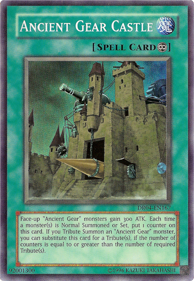 Ancient Gear Castle [DR04-EN167] Super Rare | Card Merchant Takapuna