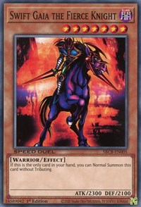 Swift Gaia the Fierce Knight [SBCB-EN005] Common | Card Merchant Takapuna