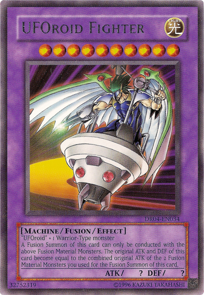 UFOroid Fighter [DR04-EN034] Rare | Card Merchant Takapuna