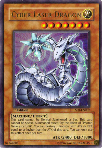 Cyber Laser Dragon [SOI-EN007] Ultra Rare | Card Merchant Takapuna