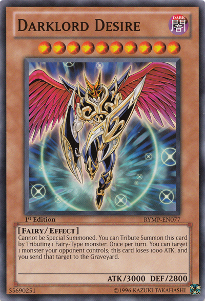 Darklord Desire [RYMP-EN077] Common | Card Merchant Takapuna