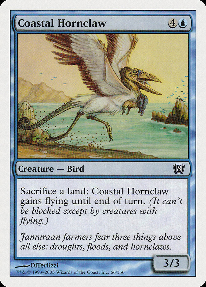 Coastal Hornclaw [Eighth Edition] | Card Merchant Takapuna