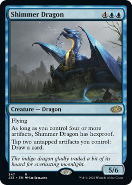 Shimmer Dragon [Jumpstart 2022] | Card Merchant Takapuna