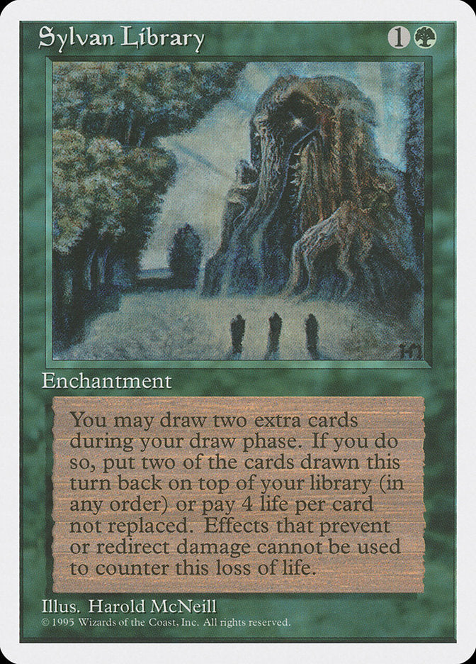 Sylvan Library [Fourth Edition] | Card Merchant Takapuna