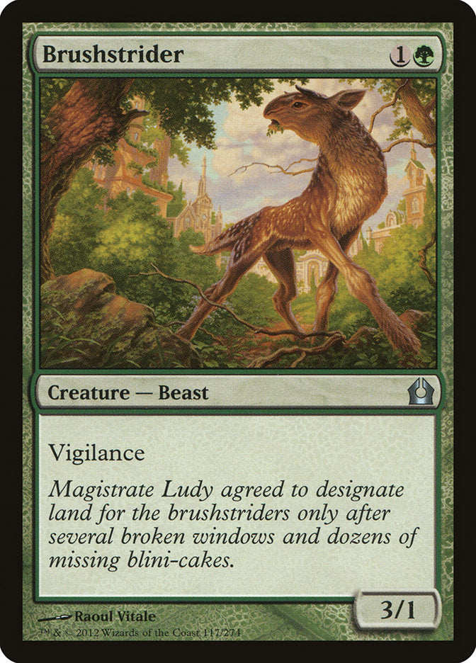 Brushstrider [Return to Ravnica] | Card Merchant Takapuna