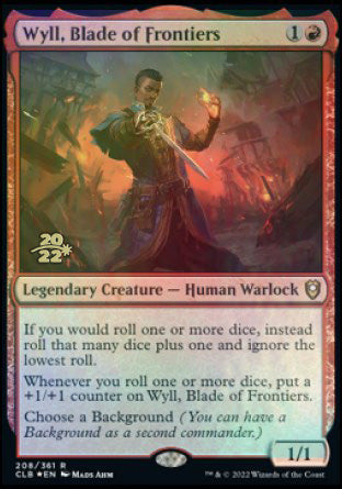 Wyll, Blade of Frontiers [Commander Legends: Battle for Baldur's Gate Prerelease Promos] | Card Merchant Takapuna