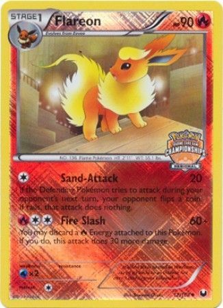 Flareon (12/108) (Regional Championship 2013 Promo) [Black & White: Dark Explorers] | Card Merchant Takapuna