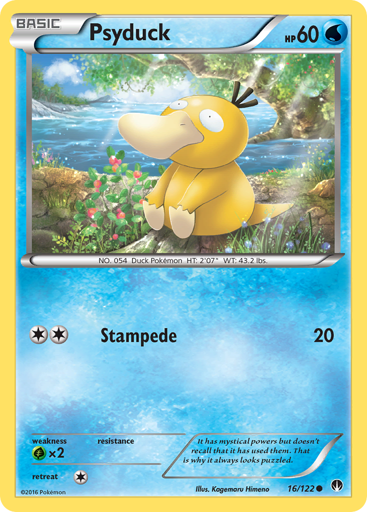 Psyduck (16/122) [XY: BREAKpoint] | Card Merchant Takapuna