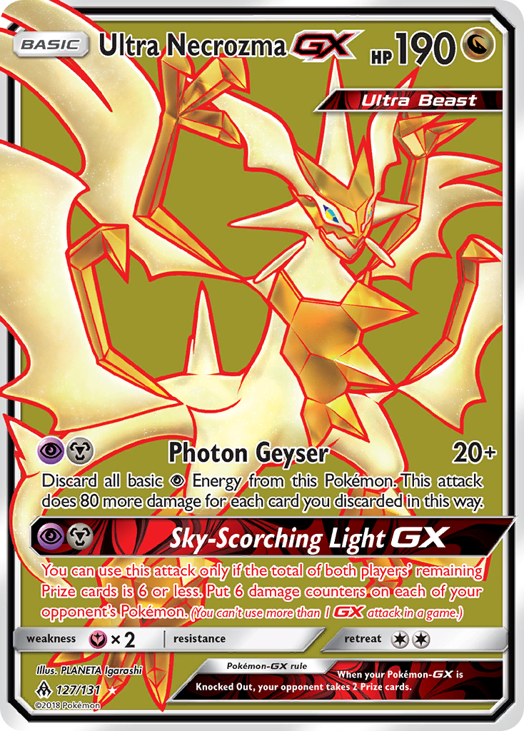 Ultra Necrozma GX (127/131) [Sun & Moon: Forbidden Light] | Card Merchant Takapuna