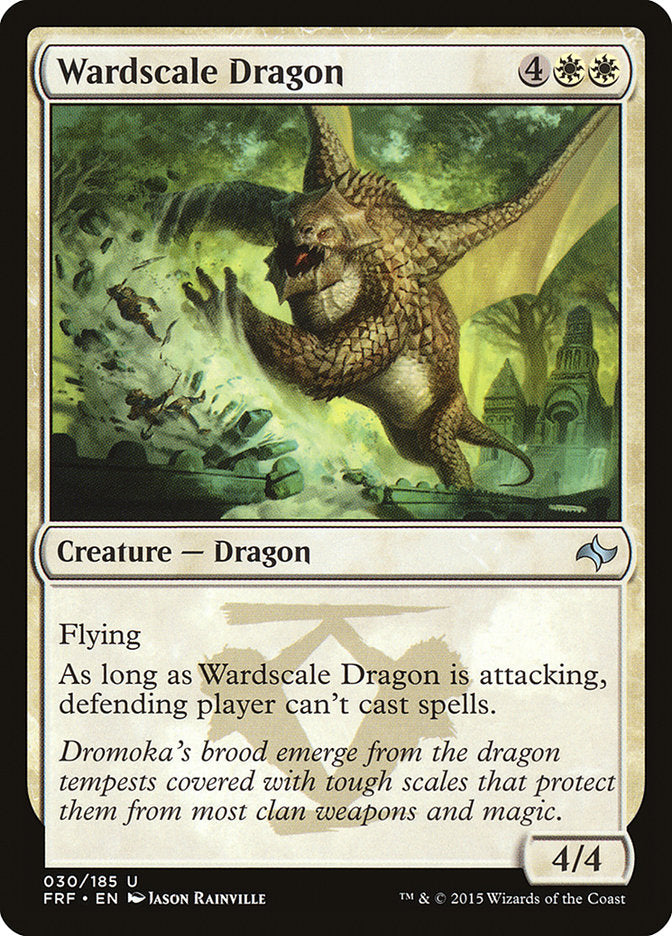 Wardscale Dragon [Fate Reforged] | Card Merchant Takapuna