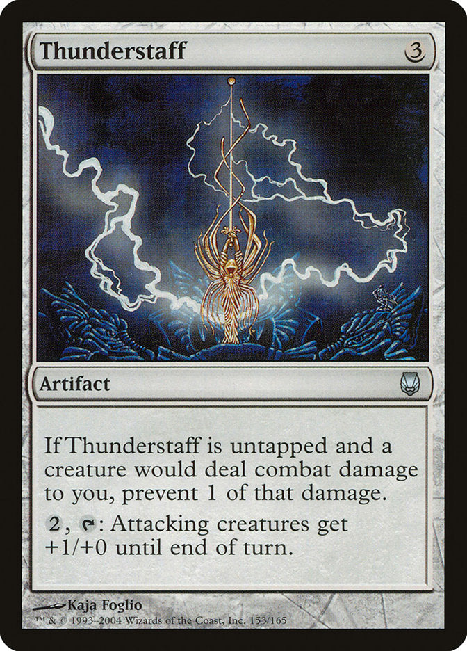 Thunderstaff [Darksteel] | Card Merchant Takapuna