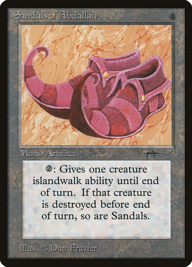 Sandals of Abdallah [Arabian Nights] | Card Merchant Takapuna