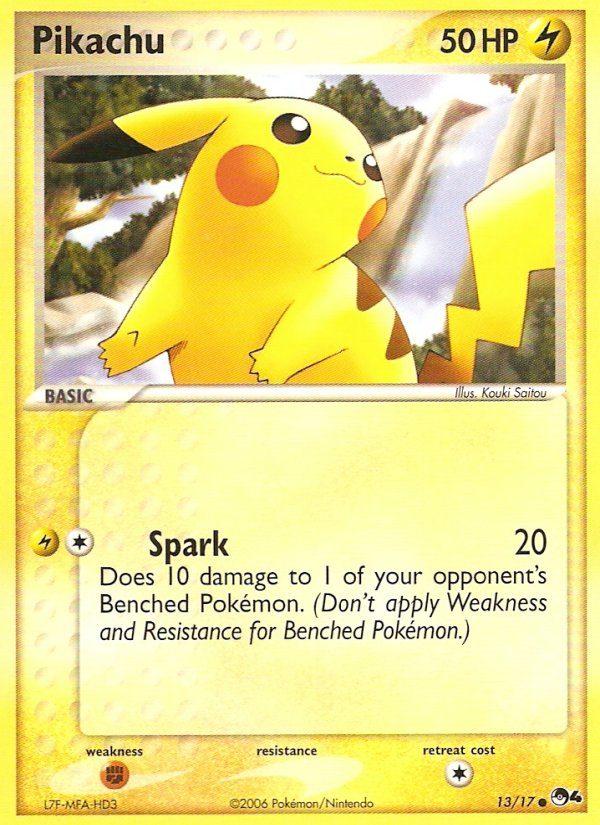 Pikachu (13/17) [POP Series 4] | Card Merchant Takapuna