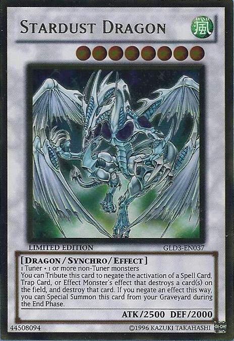 Stardust Dragon [GLD3-EN037] Gold Rare | Card Merchant Takapuna