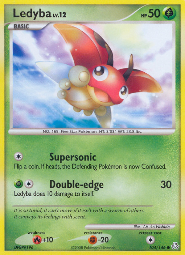 Ledyba (104/146) [Diamond & Pearl: Legends Awakened] | Card Merchant Takapuna