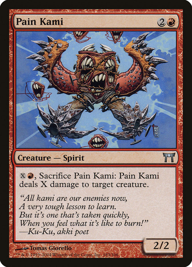 Pain Kami [Champions of Kamigawa] | Card Merchant Takapuna