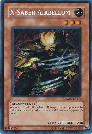 X-Saber Airbellum [HA01-EN011] Secret Rare | Card Merchant Takapuna