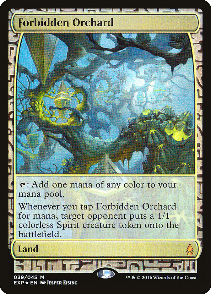 Forbidden Orchard [Zendikar Expeditions] | Card Merchant Takapuna