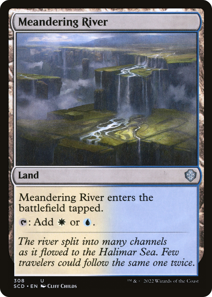 Meandering River [Starter Commander Decks] | Card Merchant Takapuna