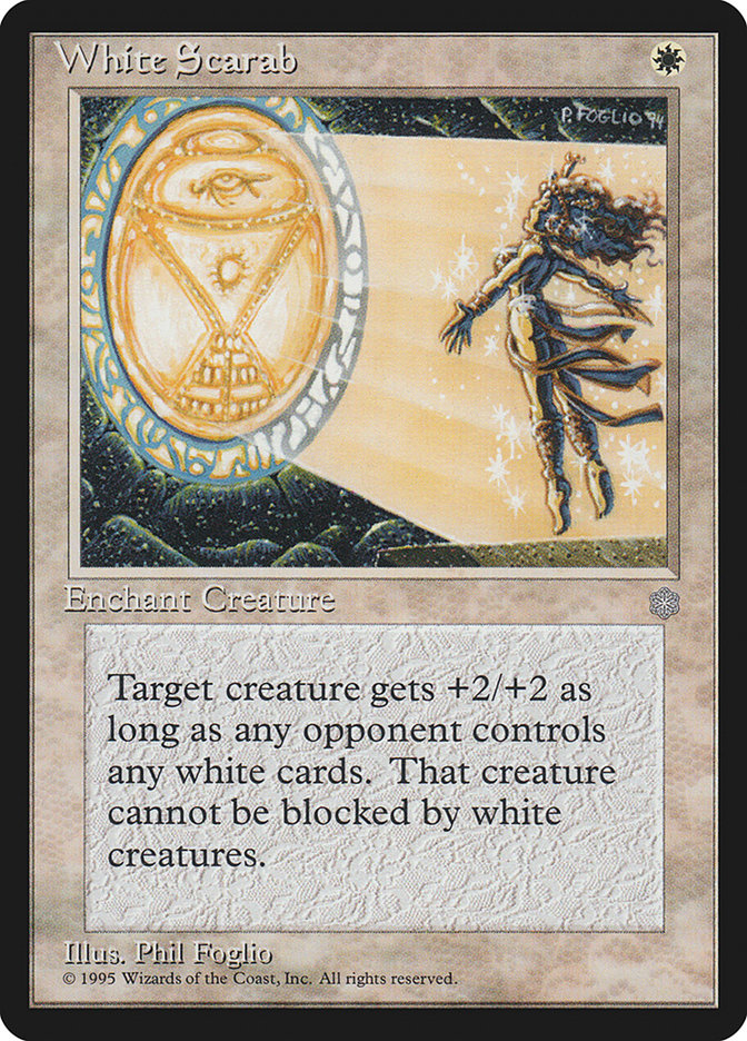 White Scarab [Ice Age] | Card Merchant Takapuna