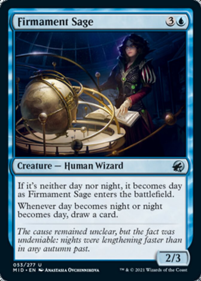 Firmament Sage [Innistrad: Midnight Hunt] | Card Merchant Takapuna