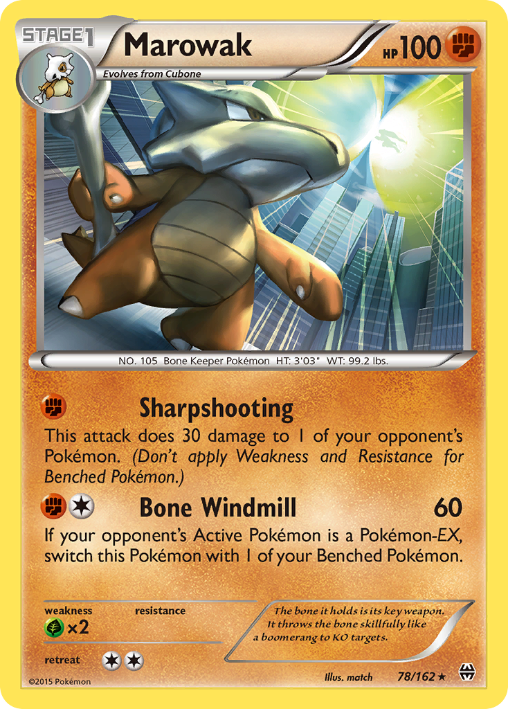 Marowak (78/162) [XY: BREAKthrough] | Card Merchant Takapuna