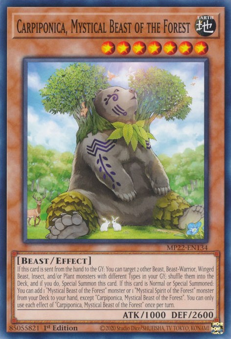 Carpiponica, Mystical Beast of the Forest [MP22-EN134] Common | Card Merchant Takapuna