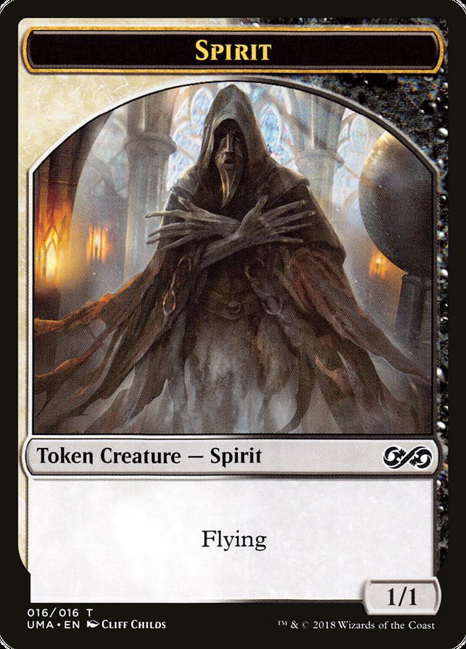 Spirit Token (016/016) [Ultimate Masters Tokens] | Card Merchant Takapuna