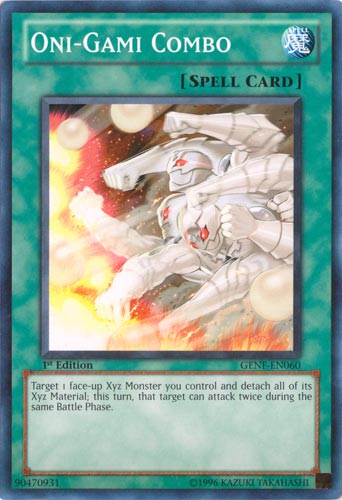 Oni-Gami Combo [GENF-EN060] Common | Card Merchant Takapuna