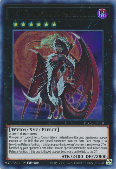 Number 24: Dragulas the Vampiric Dragon [DLCS-EN118] Ultra Rare | Card Merchant Takapuna