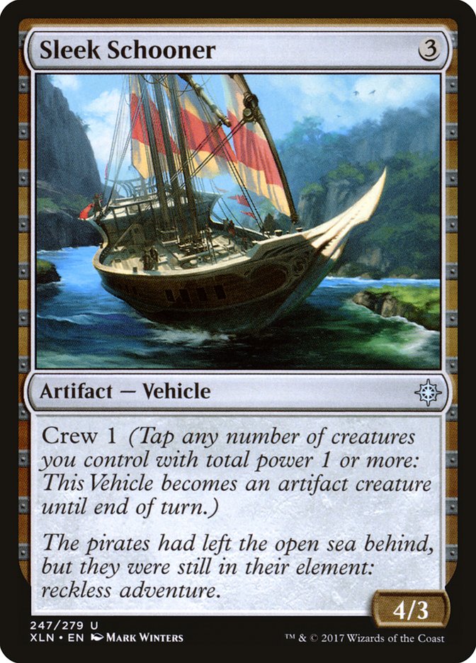 Sleek Schooner [Ixalan] | Card Merchant Takapuna