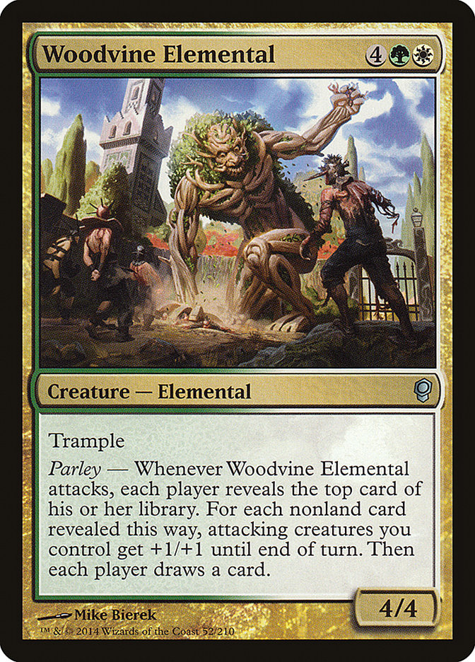 Woodvine Elemental [Conspiracy] | Card Merchant Takapuna