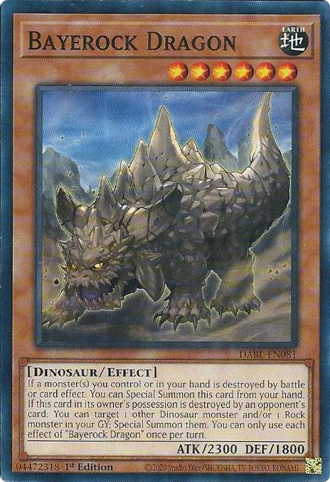 Bayerock Dragon [DABL-EN081] Common | Card Merchant Takapuna