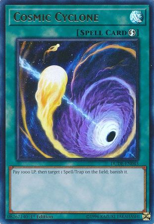 Cosmic Cyclone [DUDE-EN043] Ultra Rare | Card Merchant Takapuna