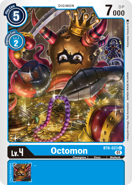 Octomon [BT6-023] [Double Diamond] | Card Merchant Takapuna