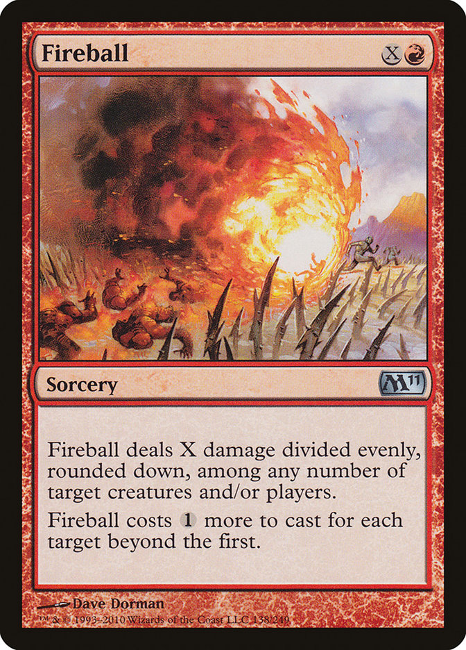 Fireball [Magic 2011] | Card Merchant Takapuna