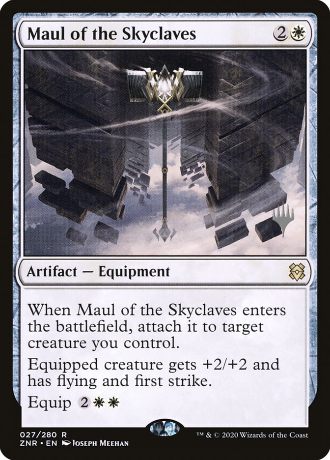 Maul of the Skyclaves (Promo Pack) [Zendikar Rising Promos] | Card Merchant Takapuna