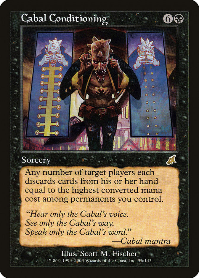 Cabal Conditioning [Scourge] | Card Merchant Takapuna