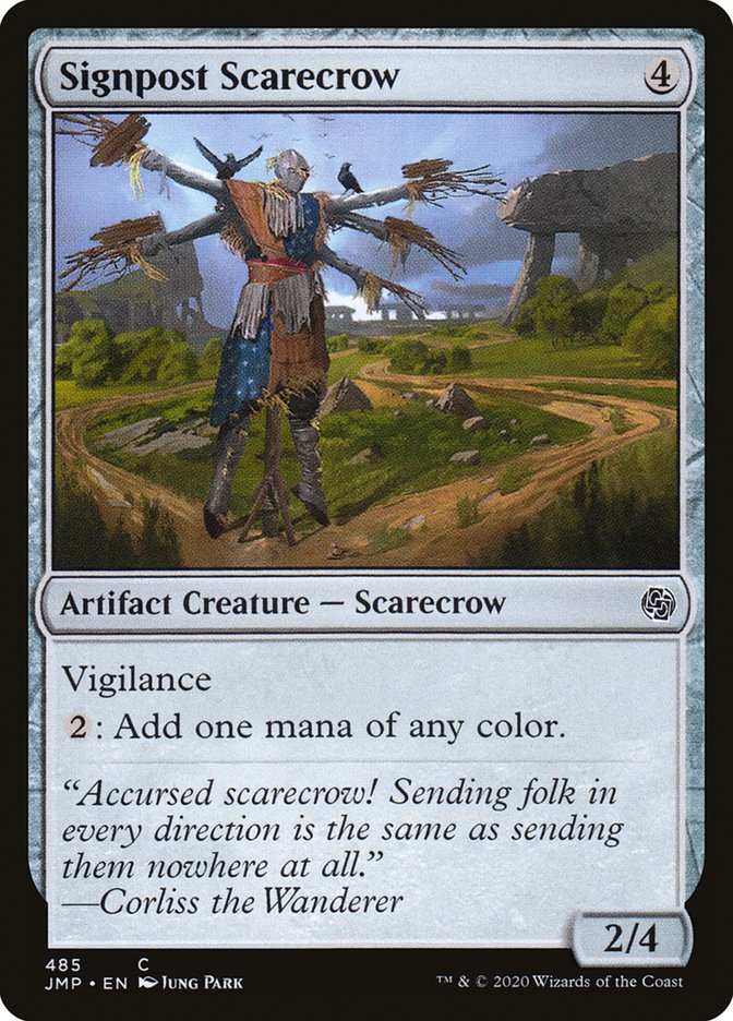 Signpost Scarecrow [Jumpstart] | Card Merchant Takapuna