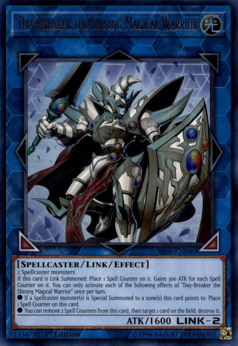 Day-Breaker the Shining Magical Warrior [SR08-EN040] Ultra Rare | Card Merchant Takapuna