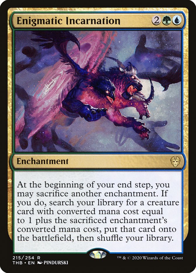 Enigmatic Incarnation [Theros Beyond Death] | Card Merchant Takapuna