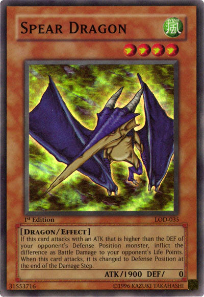 Spear Dragon [LOD-035] Super Rare | Card Merchant Takapuna