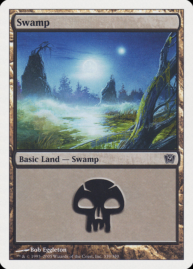 Swamp (339) [Ninth Edition] | Card Merchant Takapuna