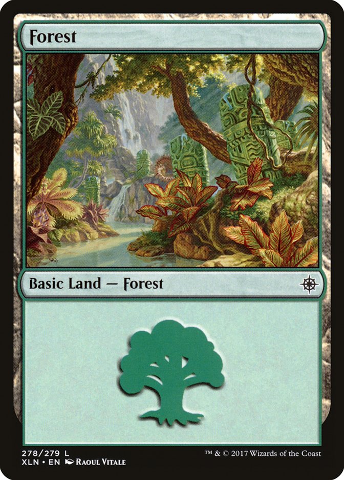 Forest (278) [Ixalan] | Card Merchant Takapuna