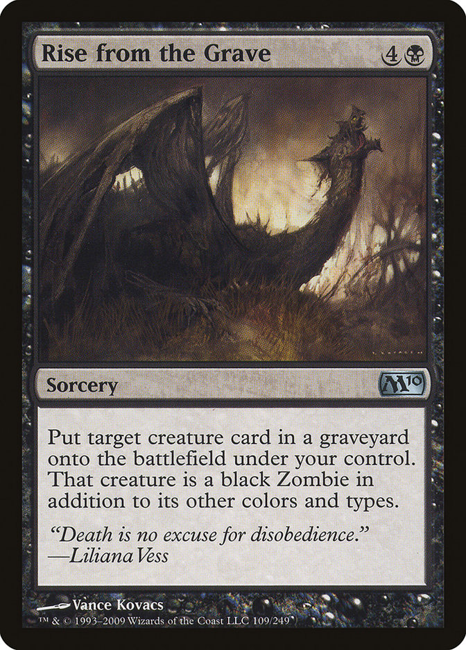 Rise from the Grave [Magic 2010] | Card Merchant Takapuna