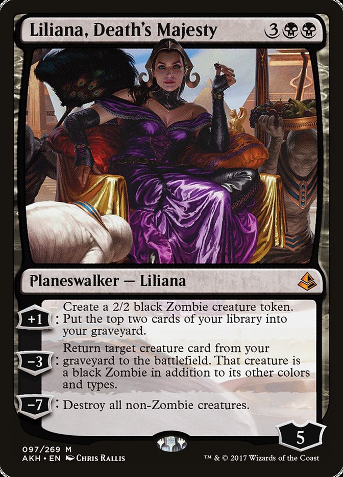 Liliana, Death's Majesty [Amonkhet] | Card Merchant Takapuna