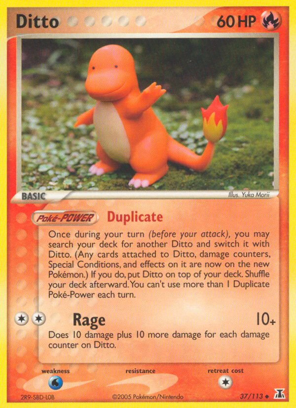 Ditto (37/113) [EX: Delta Species] | Card Merchant Takapuna